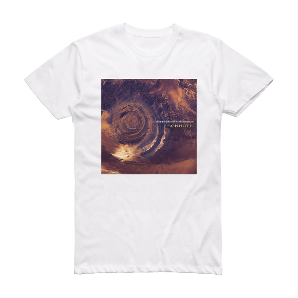 Senmuth Eye Of The Sahara Album Cover T-Shirt White