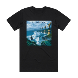 Rob Rock Eyes Of Eternity Album Cover T-Shirt Black