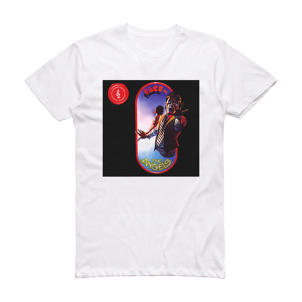 The Angels Face To Face 1 Album Cover T-Shirt White – ALBUM COVER T-SHIRTS