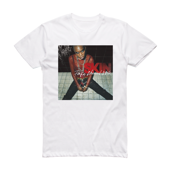 Skin Fake Chemical State Album Cover T-Shirt White