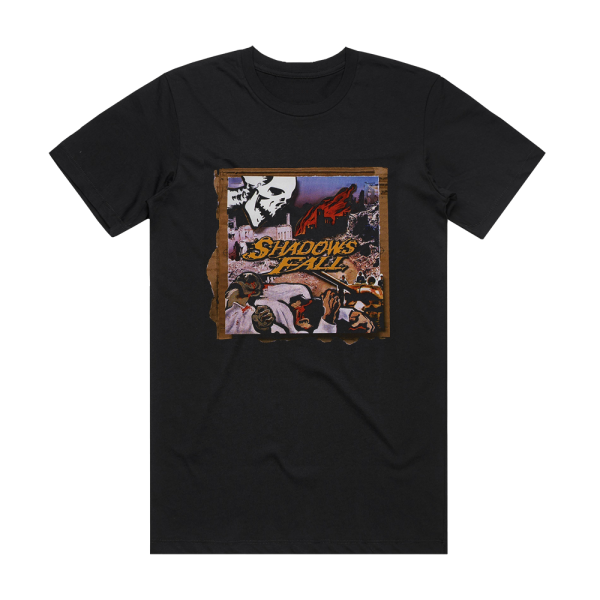 Shadows Fall Fallout From The War Album Cover T-Shirt Black