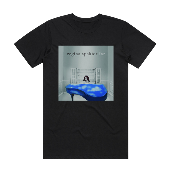 Regina Spektor Far Album Cover T-Shirt Black