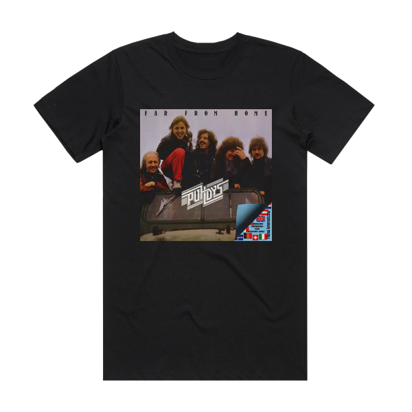 Puhdys Far From Home 1 Album Cover T-Shirt Black