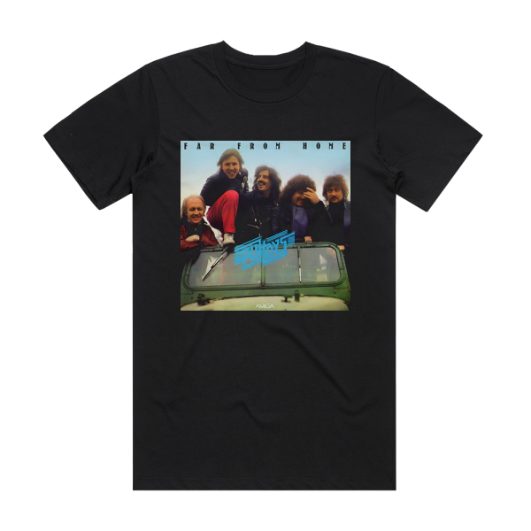 Puhdys Far From Home 2 Album Cover T-Shirt Black