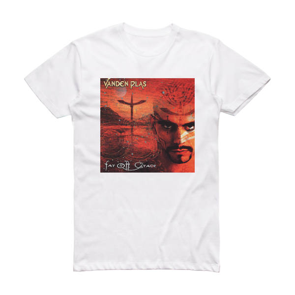 Vanden Plas Far Off Grace Album Cover T-Shirt White