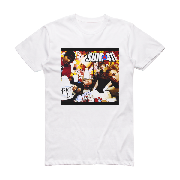 Sum 41 Fat Lip Album Cover T-Shirt White