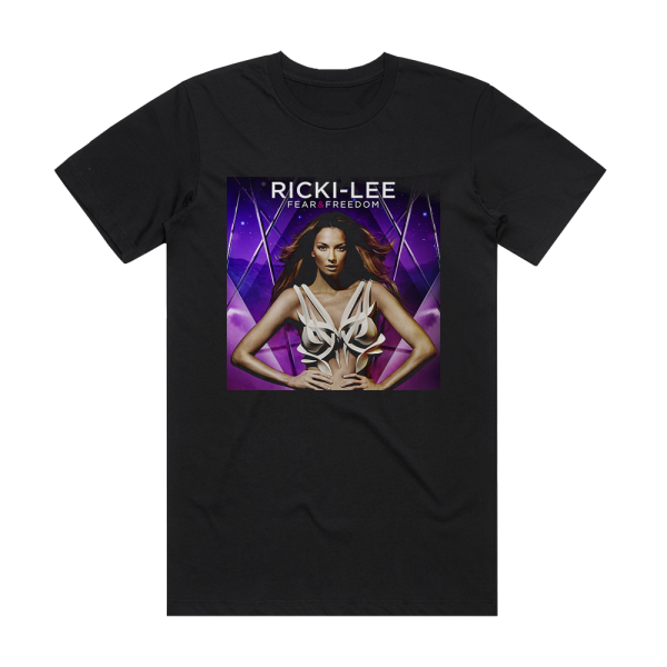 Ricki-Lee Fear Freedom Album Cover T-Shirt Black