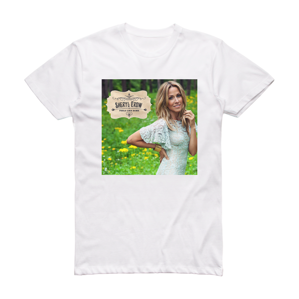 Sheryl Crow Feels Like Home Album Cover T-Shirt White