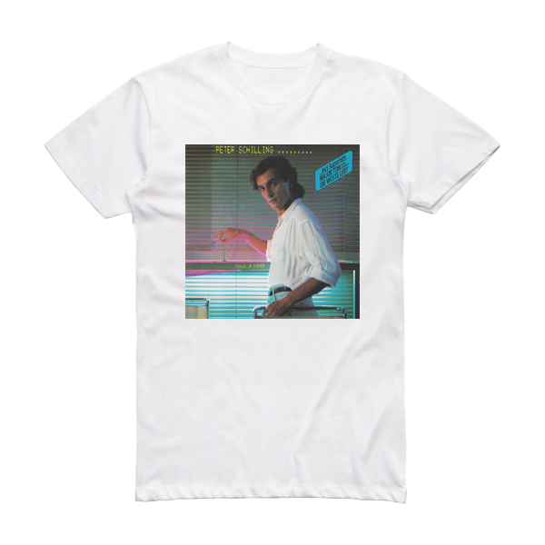 Peter Schilling Fehler Im System Album Cover T-Shirt White