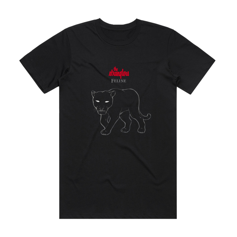 The Stranglers Feline 1 Album Cover T-Shirt Black – ALBUM COVER T-SHIRTS