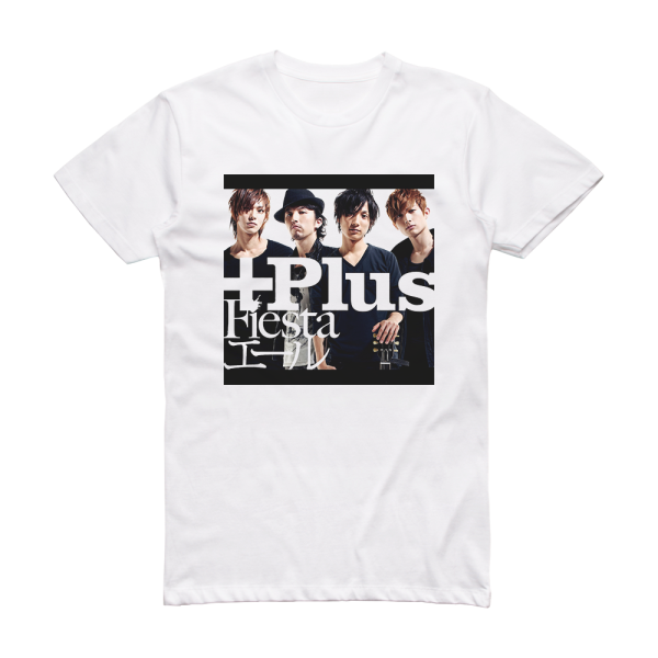 Plus Fiesta Album Cover T-Shirt White