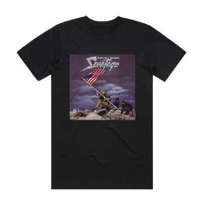Savatage Fight For The Rock 2 Album Cover T-Shirt Black