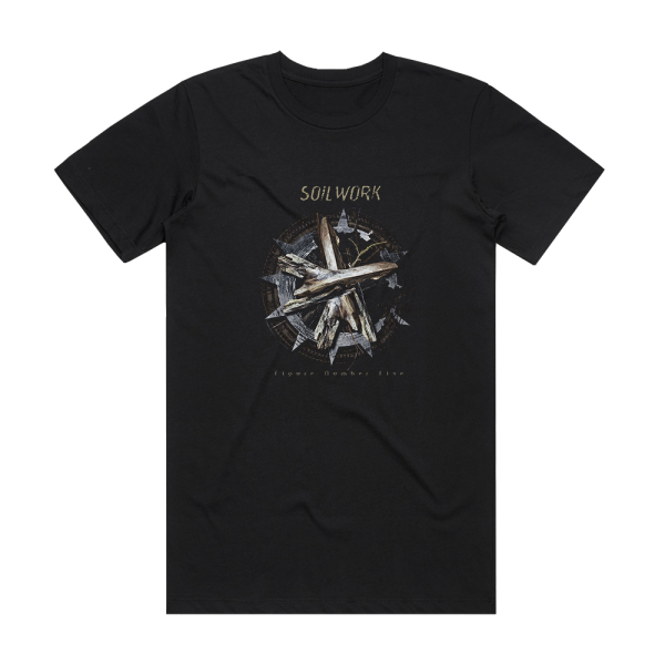 Soilwork Figure Number Five Album Cover T-Shirt Black