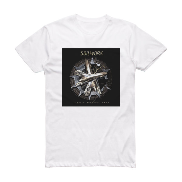 Soilwork Figure Number Five Album Cover T-Shirt White