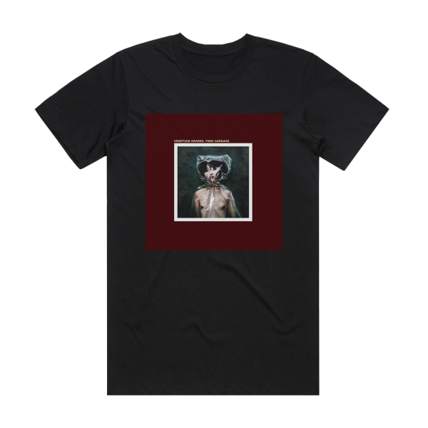 Venetian Snares Find Candace Album Cover T-Shirt Black