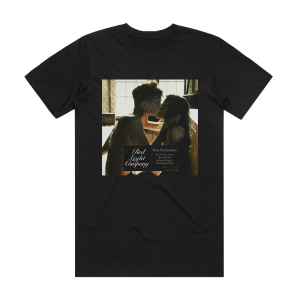 Red Light Company Fine Fascination Album Cover T-Shirt Black