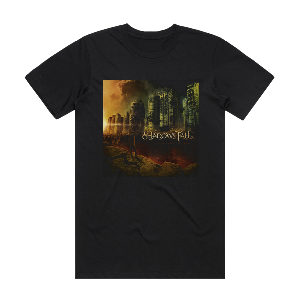 Shadows Fall Fire From The Sky Album Cover T-Shirt Black