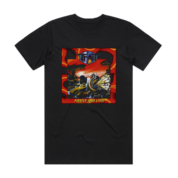 TNT Firefly And Live Album Cover T-Shirt Black