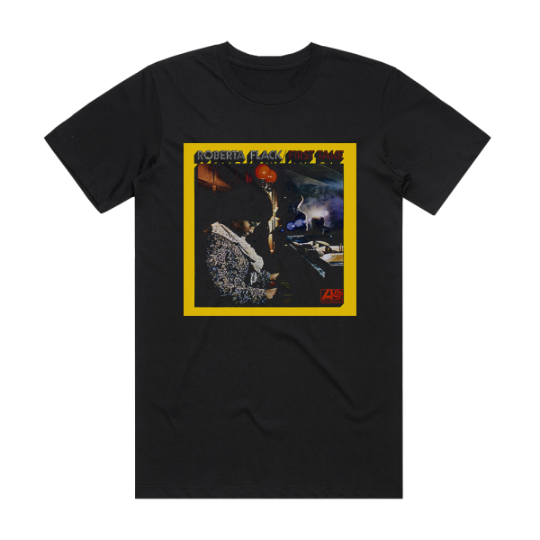 Roberta Flack First Take Album Cover T-Shirt Black