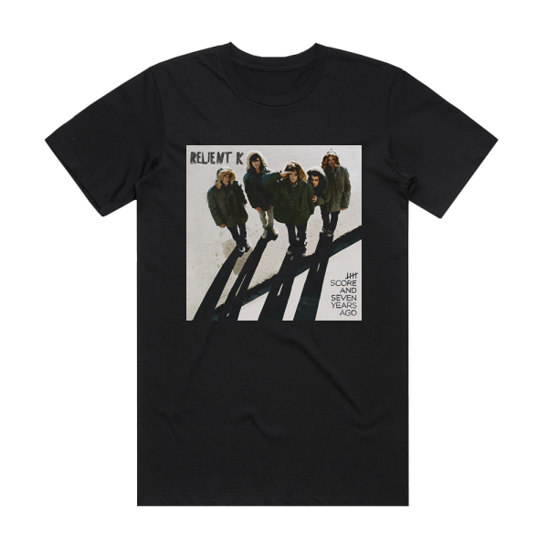 Relient K Five Score And Seven Years Ago Album Cover T-Shirt Black ...