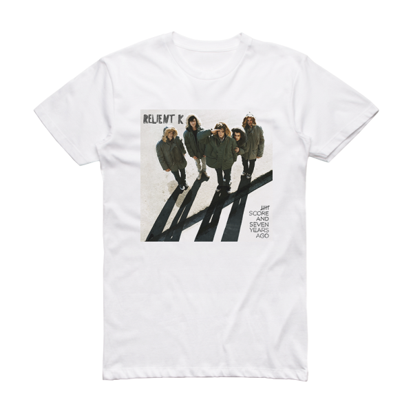 Relient K Five Score And Seven Years Ago Album Cover T-Shirt White