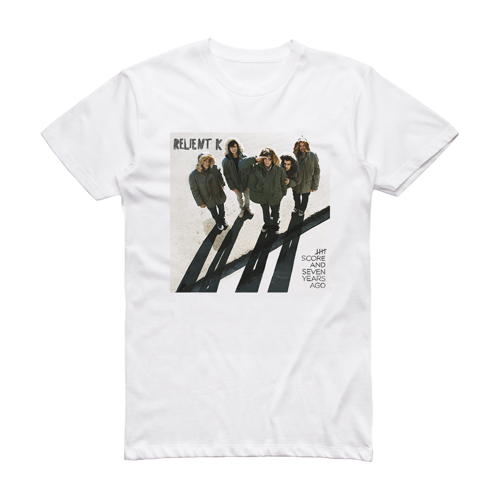 Relient K Five Score And Seven Years Ago Album Cover T-Shirt White ...