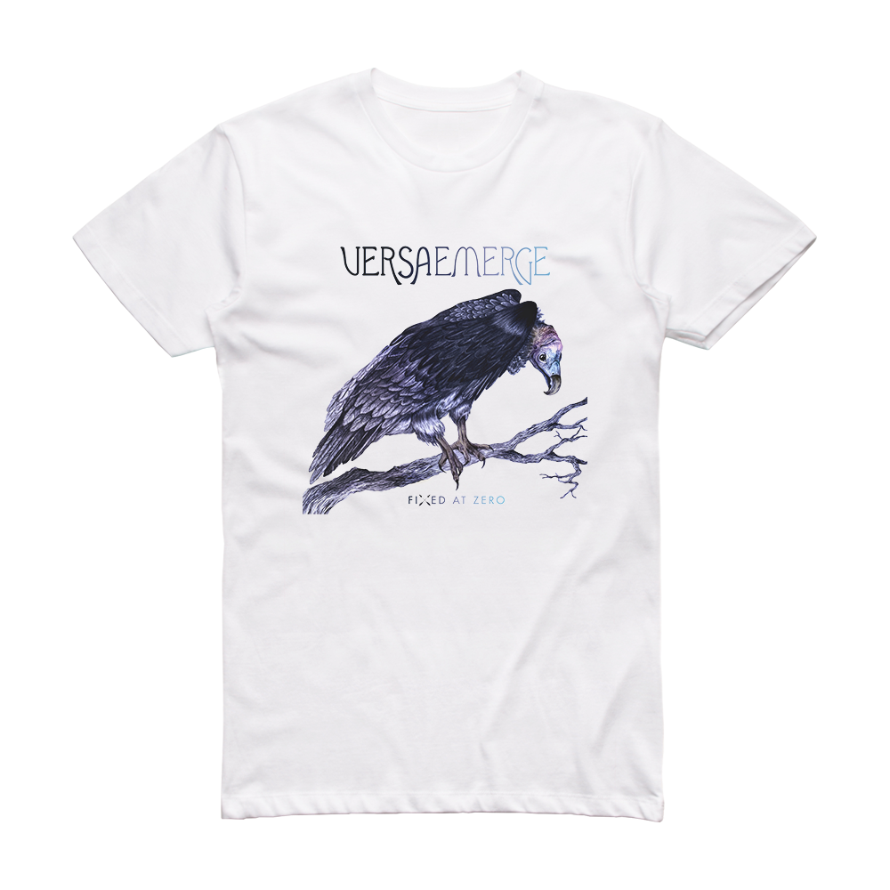 VersaEmerge Fixed At Zero Album Cover T-Shirt White