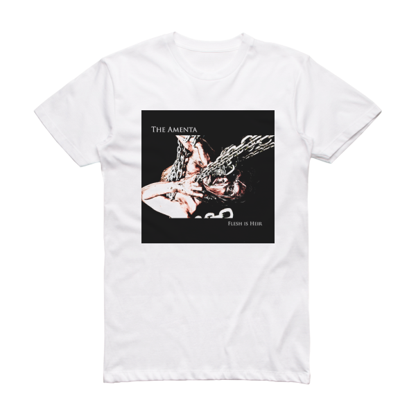 The Amenta Flesh Is Heir Album Cover T-Shirt White