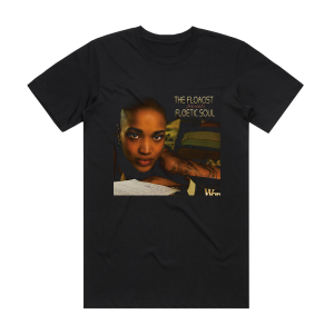 The Floacist Floetic Soul Album Cover T-Shirt Black