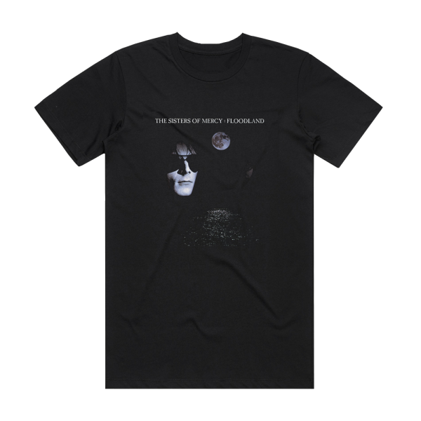 The Sisters of Mercy Floodland 1 Album Cover T-Shirt Black