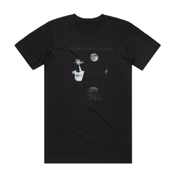 The Sisters of Mercy Floodland 2 Album Cover T-Shirt Black