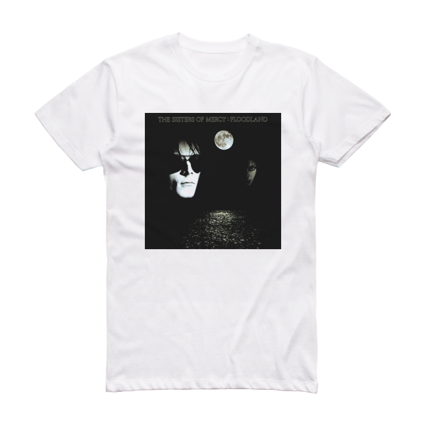 The Sisters of Mercy Floodland 2 Album Cover T-Shirt White
