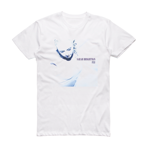 Sarah Brightman Fly 2 Album Cover T-Shirt White