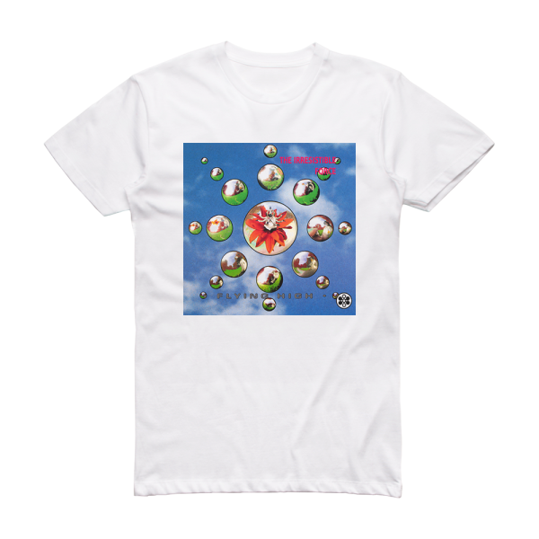 The Irresistible Force Flying High Album Cover T-Shirt White