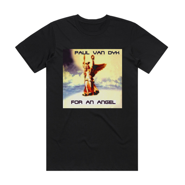 Paul van Dyk For An Angel Album Cover T-Shirt Black