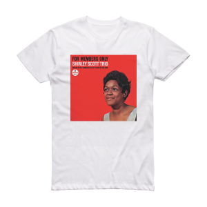 Shirley Scott For Members Only Album Cover T-Shirt White