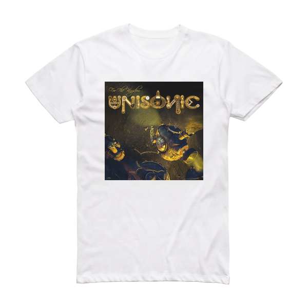 Unisonic For The Kingdom Album Cover T-Shirt White