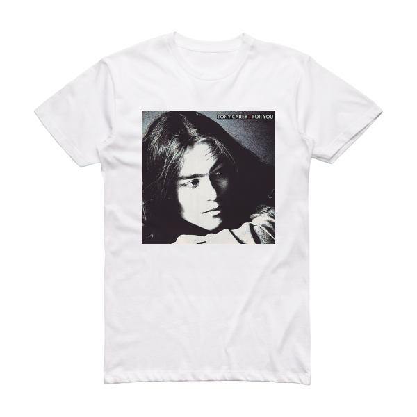 Tony Carey For You Album Cover T-Shirt White