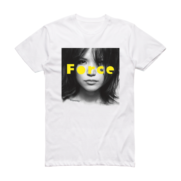 Superfly Force Album Cover T-Shirt White