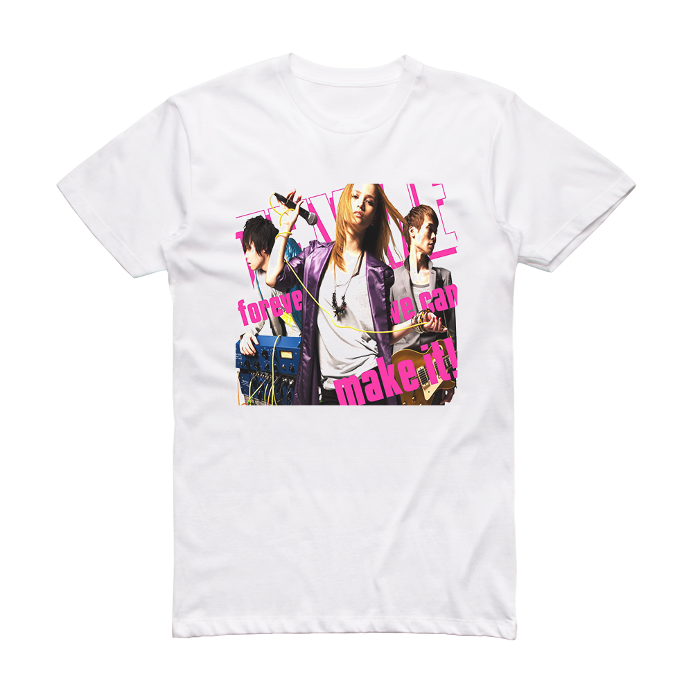 THYME Forever We Can Make It Album Cover T-Shirt White