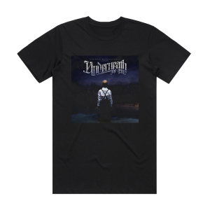 Underneath the Gun Forfeit Misfortunes Album Cover T-Shirt Black