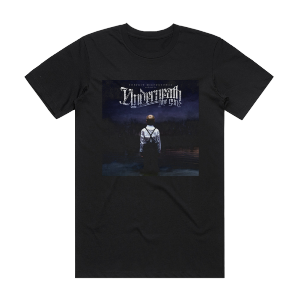 Underneath the Gun Forfeit Misfortunes Album Cover T-Shirt Black