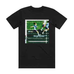 The Get Up Kids Four Minute Mile 1 Album Cover T-Shirt Black