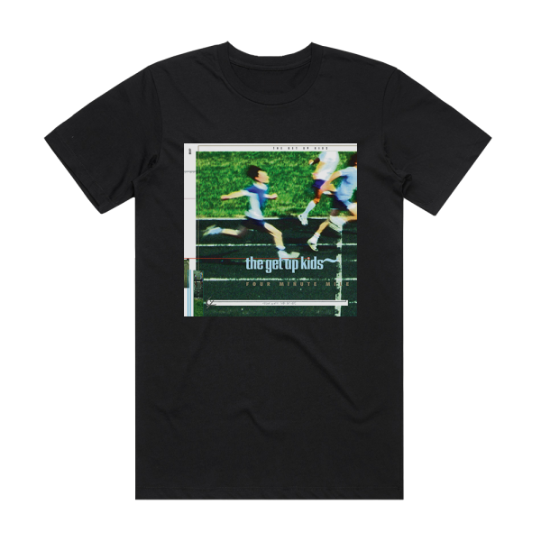 The Get Up Kids Four Minute Mile 1 Album Cover T-Shirt Black