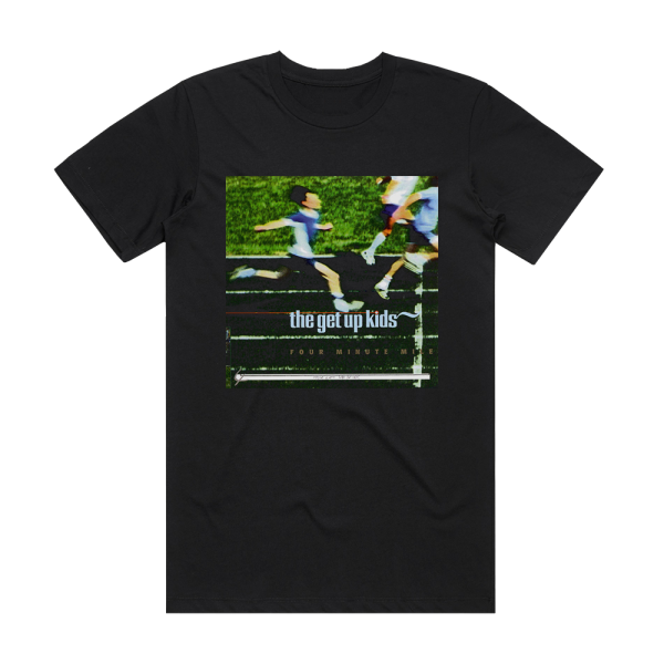 The Get Up Kids Four Minute Mile 2 Album Cover T-Shirt Black