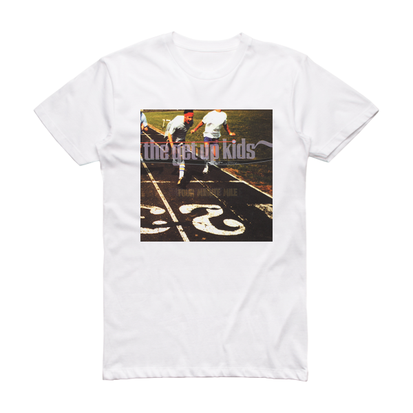 The Get Up Kids Four Minute Mile 3 Album Cover T-Shirt White