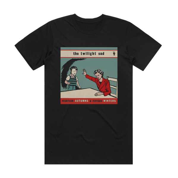 The Twilight Sad Fourteen Autumns Fifteen Winters Album Cover T-Shirt Black