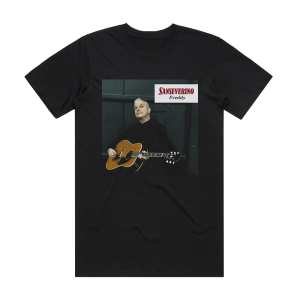 Sanseverino Freddy Album Cover T-Shirt Black