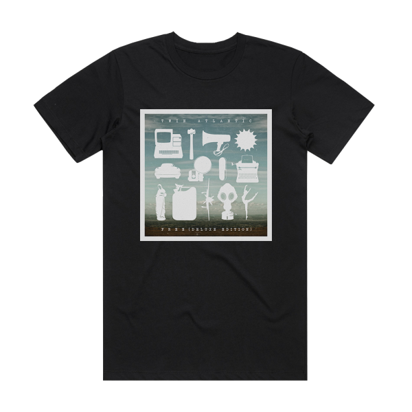 Twin Atlantic Free Album Cover T-Shirt Black