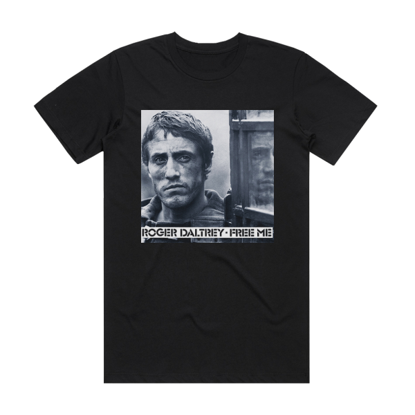 Roger Daltrey Free Me Album Cover T-Shirt Black